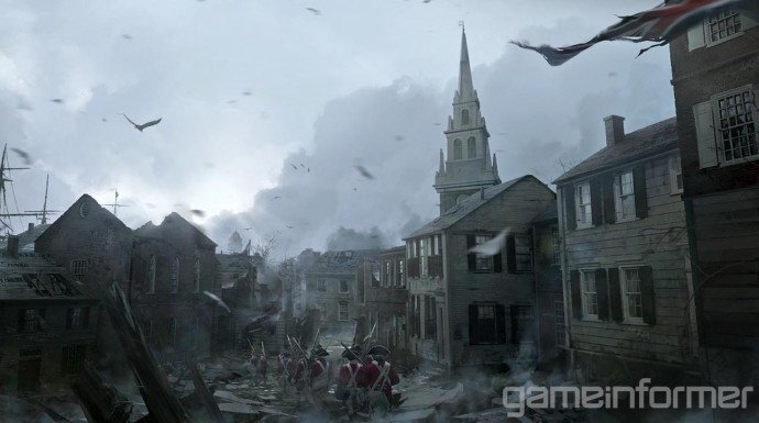 Прежде чем такая игра как Assasin's Creed III появится на экранах ваших телевизоров или мониторов, мир игры должен б .... - Изображение 3 Прежде чем такая игра как Assasin's Creed III появится на экранах ваших телевизоров или мониторов, мир игры должен б .... - Изображение 3