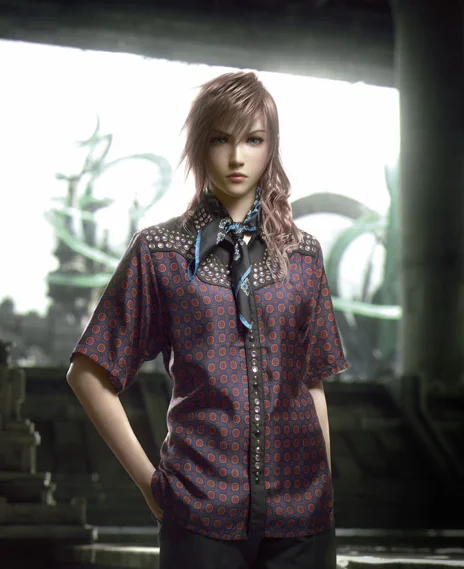 Героев Final Fantasy XIII-2 одели в костюмы Prada - фото 1
