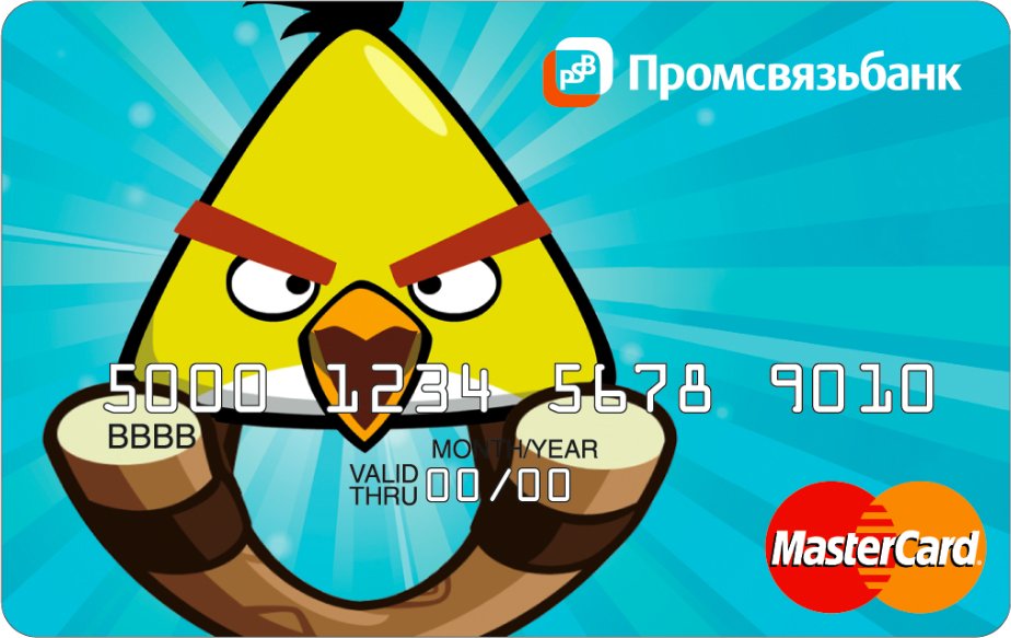 Angry Birds стали банковскими картами - изображение 1 Angry Birds стали банковскими картами - фото 1