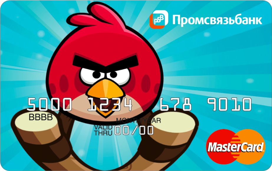 Angry Birds стали банковскими картами - изображение 3 Angry Birds стали банковскими картами - фото 3