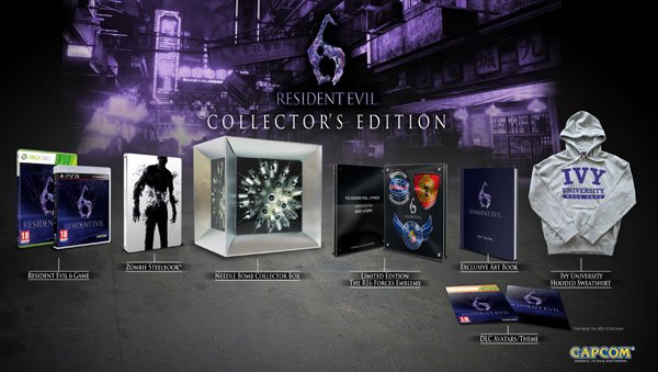 Компания Capcom анонсировала коллекционное издание хоррор-экшена Resident Evil 6, которое будет включать в себя след ... - Изображение 1 Компания Capcom анонсировала коллекционное издание хоррор-экшена Resident Evil 6, которое будет включать в себя след ... - Изображение 1