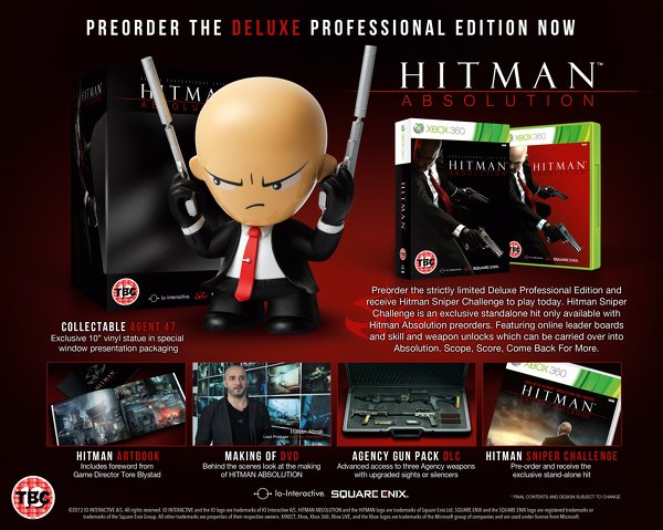 Анонсирована коллекционная версия Hitman: Absolution - фото 1