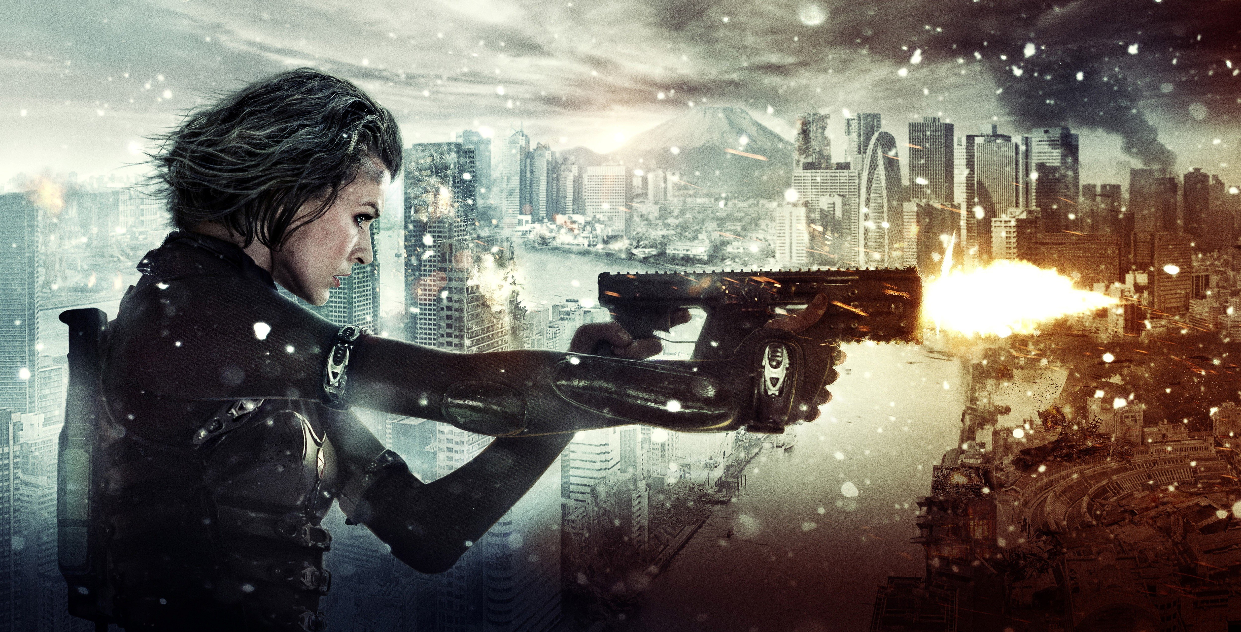 Новая часть Resident Evil оказалась немного необычной, относительно большинства других фильмов. Её предрелизный трей ... - Изображение 1 Новая часть Resident Evil оказалась немного необычной, относительно большинства других фильмов. Её предрелизный трей ... - Изображение 1