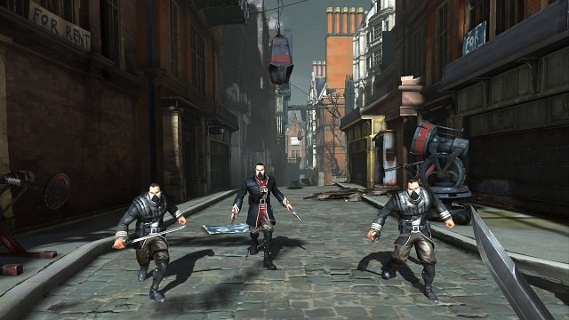 Итак, игра Dishinored. Стоит сразу сказать, что на обложке игры гордо красуется надпись Bethesda, что многообещающе. ... - Изображение 2 Итак, игра Dishinored. Стоит сразу сказать, что на обложке игры гордо красуется надпись Bethesda, что многообещающе. ... - Изображение 2
