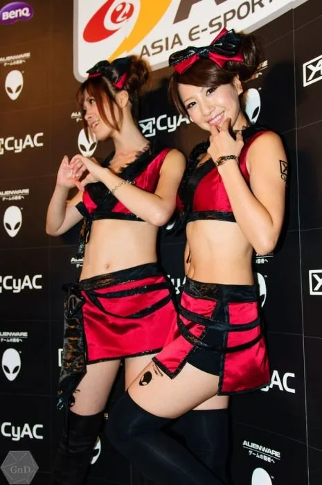 Девушки с Asia Game Show 2012 - фото 37