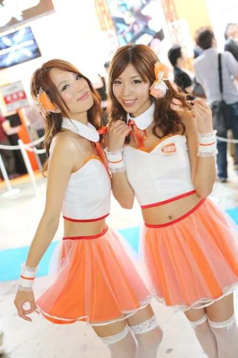 Девушки с Asia Game Show 2012 - фото 28