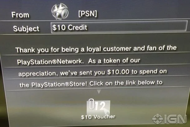 Sony раздает деньги подписчикам PSN - фото 1