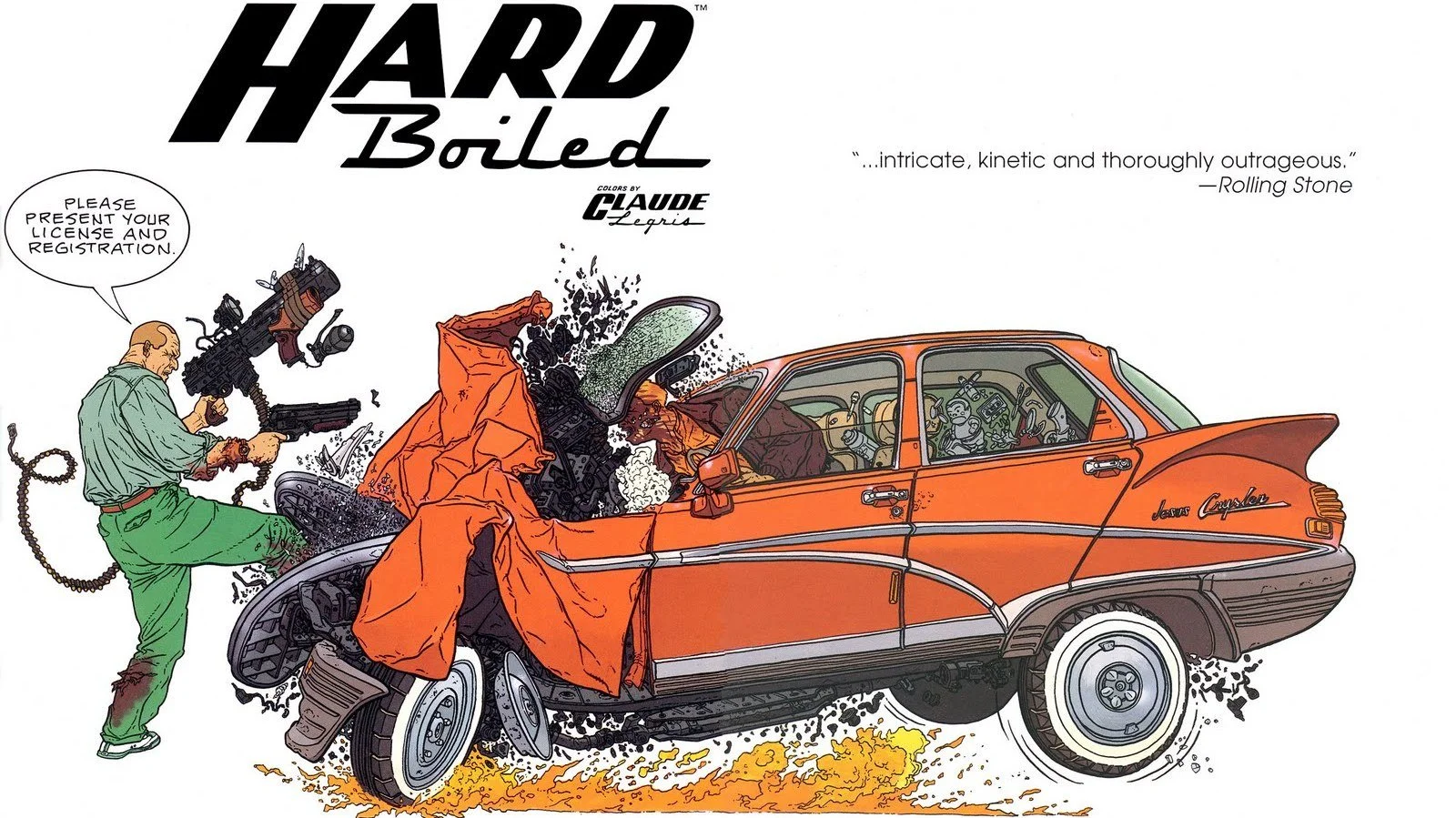 Комикс недели: Hard Boiled - фото 1