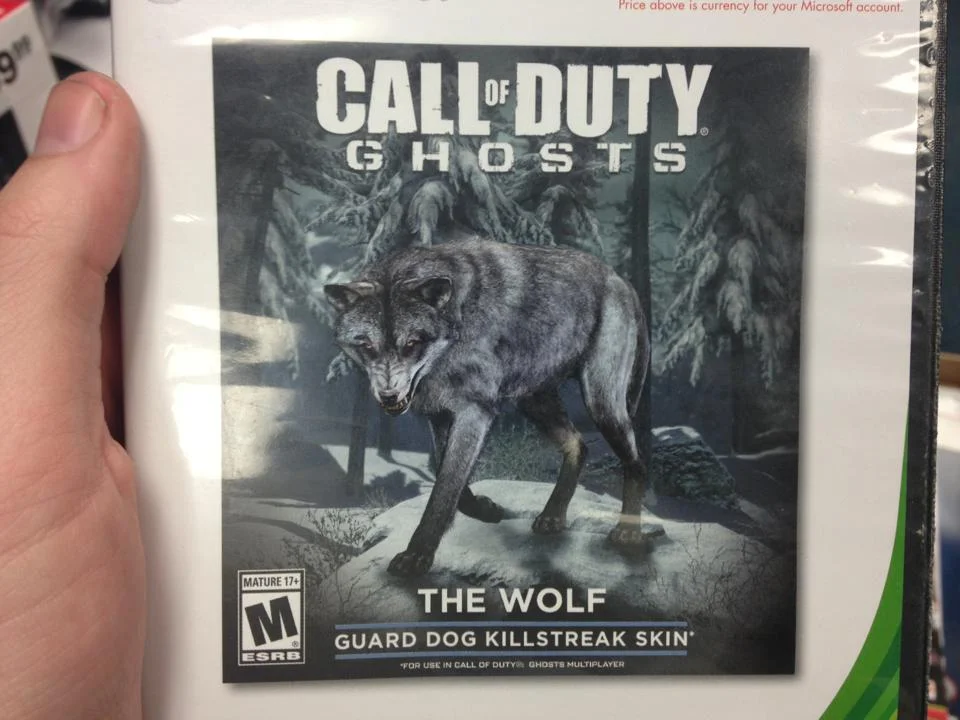 В сетевой режим Call of Duty: Ghosts придет белый волк - фото 1