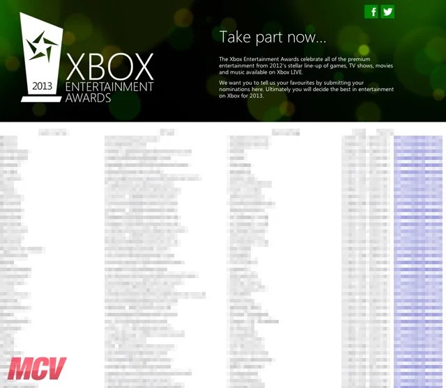 Сайт Xbox Entertainment Awards был взломан - фото 1