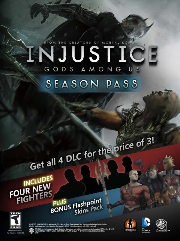 Анонсирован Season Pass для Injustice: Gods Among Us - фото 1