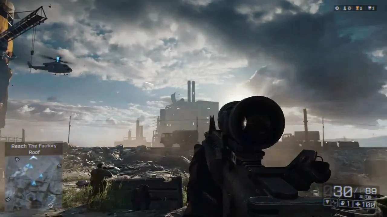 Милитари-дежавю: 11 сцен из трейлера Battlefield 4, которые мы где-то видели - фото 13
