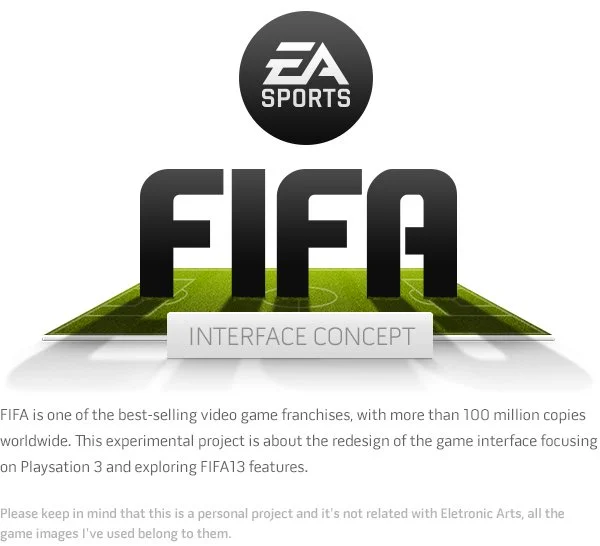 В сети появился дизайнерский прототип интерфейса FIFA - фото 1