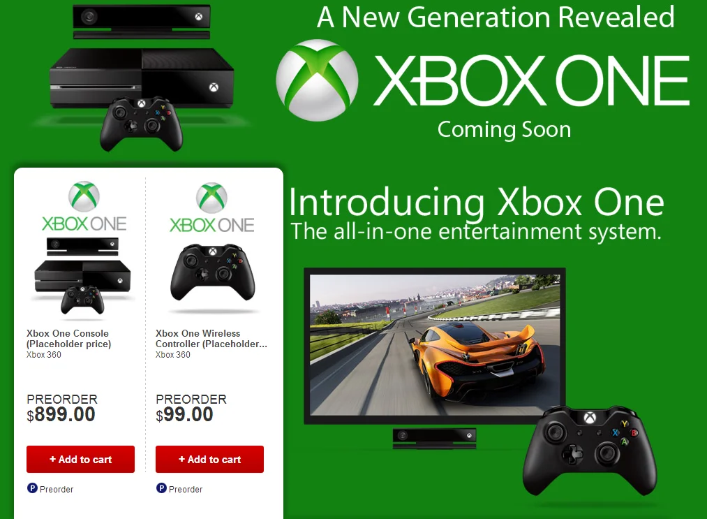 Стала известна цена консоли Xbox One - фото 1