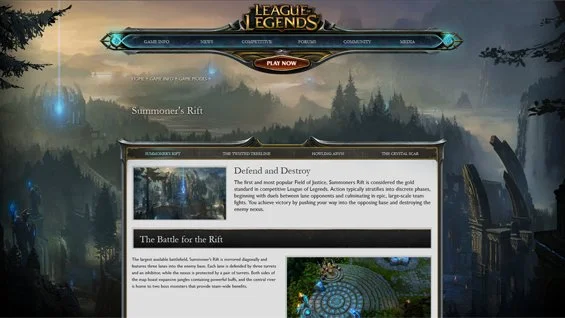 Сайт League of Legends обновился - фото 2