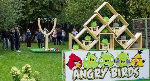В Набережных Челнах открыли аттракцион по мотивам Angry Birds - фото 1