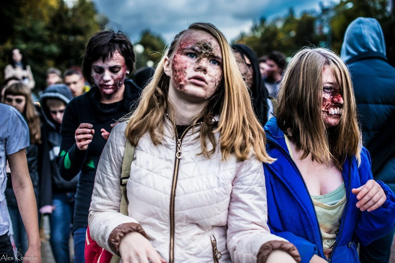 В Йошкар-Оле прошел первый зомби-парад - фото 3