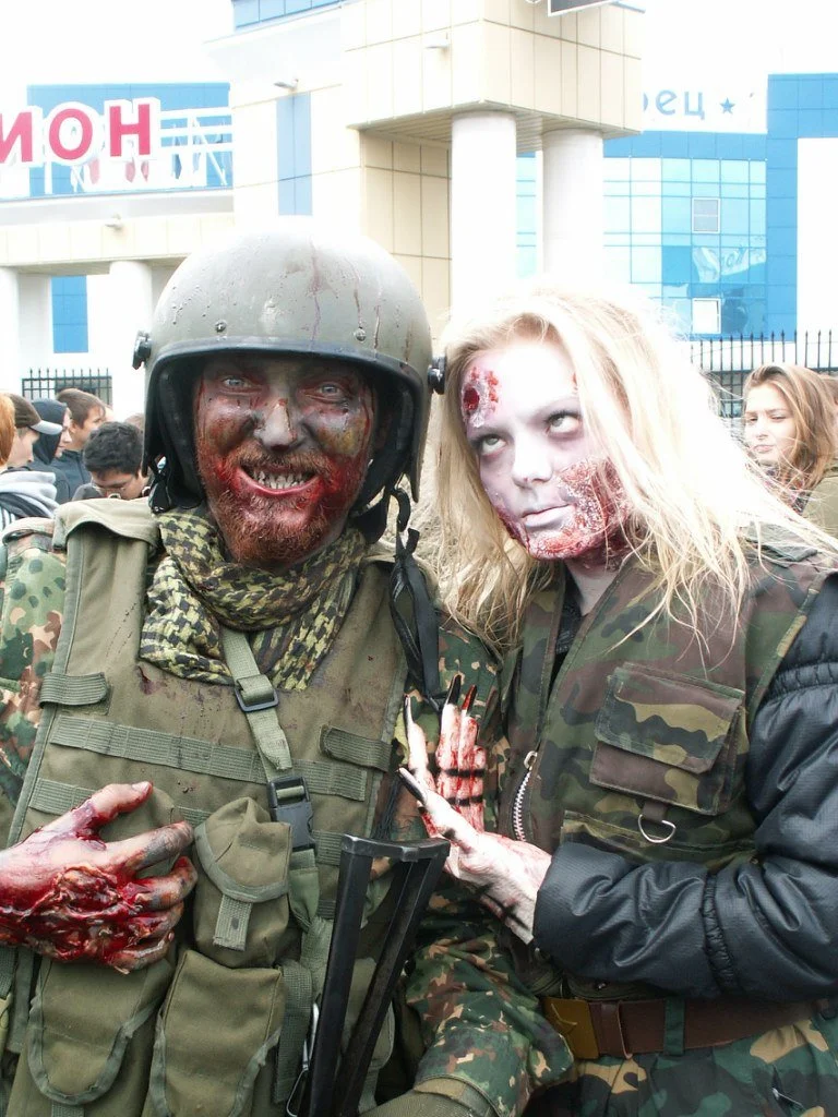 В Йошкар-Оле прошел первый зомби-парад - фото 6