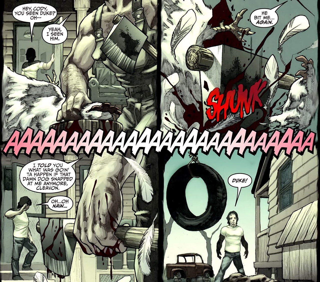 Источник изображения: 140-й номер Thunderbolts. Сценарист: Джефф Паркер