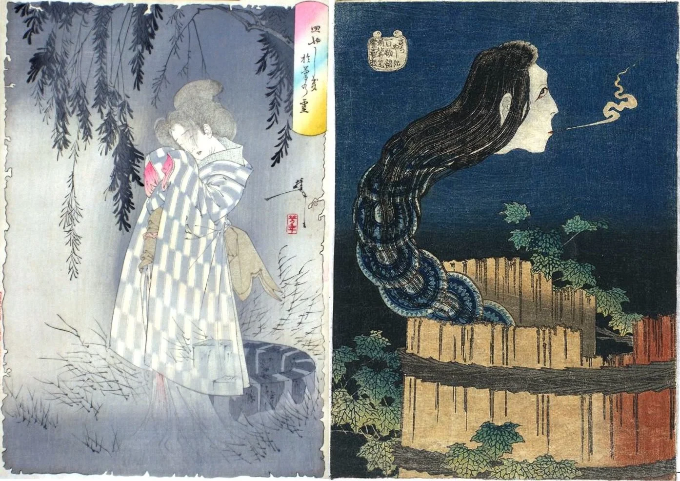 Banchou Sarayashiki в японских гравюрах