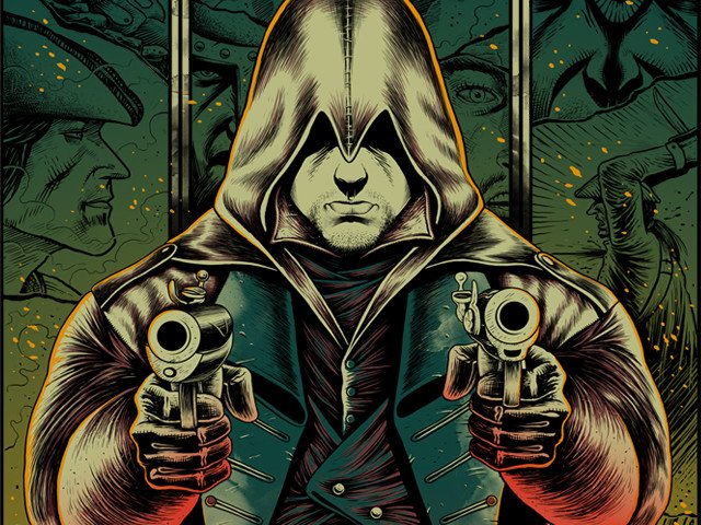 Не самые крутые футболки, зато прикольный арт по Assassin's Creed - Изображение 11 Не самые крутые футболки, зато прикольный арт по Assassin's Creed - Изображение 11