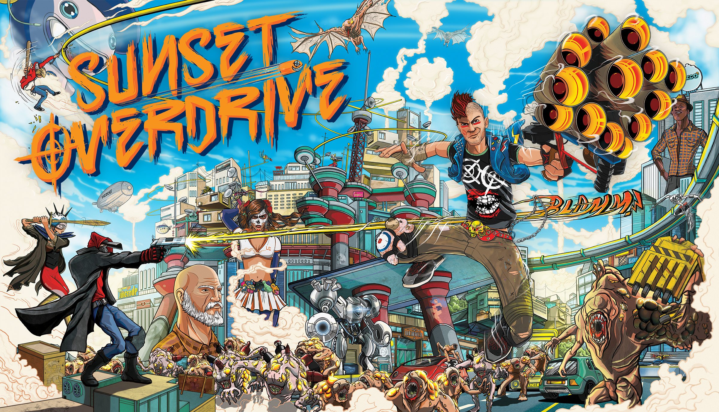 Реклама Sunset Overdrive с реальными актерами. . - Изображение 1 Реклама Sunset Overdrive с реальными актерами. . - Изображение 1