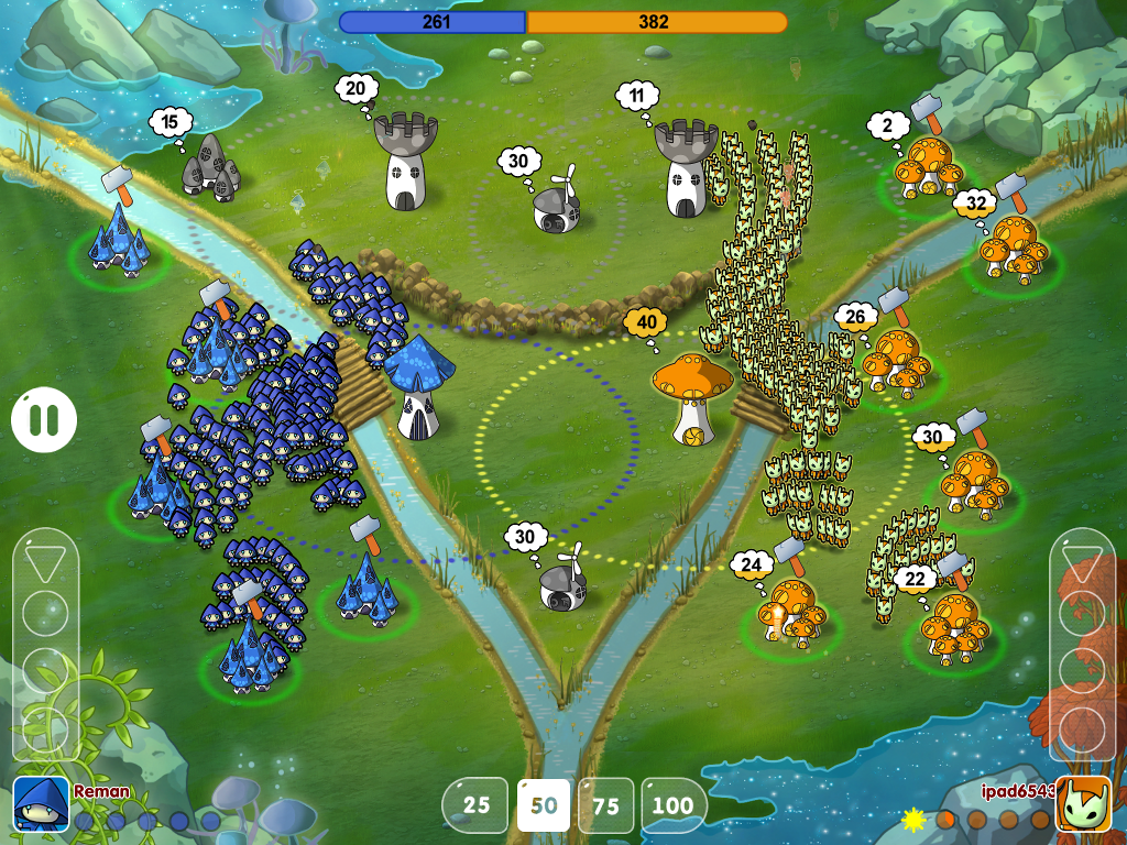 Станет ли сиквел Mushroom Wars одним из пионеров киберспортивных мобильных игр? - Изображение 2 Станет ли сиквел Mushroom Wars одним из пионеров киберспортивных мобильных игр? - Изображение 2