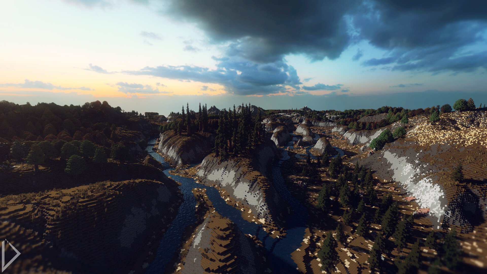 Невероятно детализованная карта в Minecraft - Изображение 1 Невероятно детализованная карта в Minecraft - Изображение 1