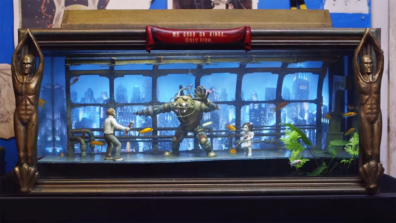 Город Восторг из игры BioShock воссоздали в аквариуме! - Изображение 1 Город Восторг из игры BioShock воссоздали в аквариуме! - Изображение 1