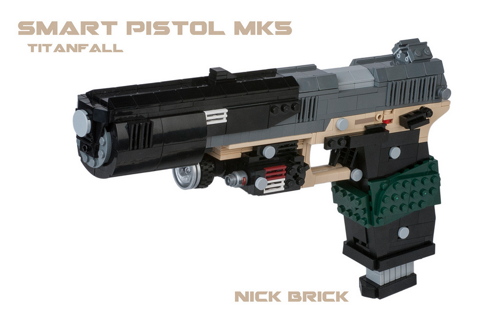 Оружие Titanfall сделано из LEGO. - Изображение 1 Оружие Titanfall сделано из LEGO. - Изображение 1