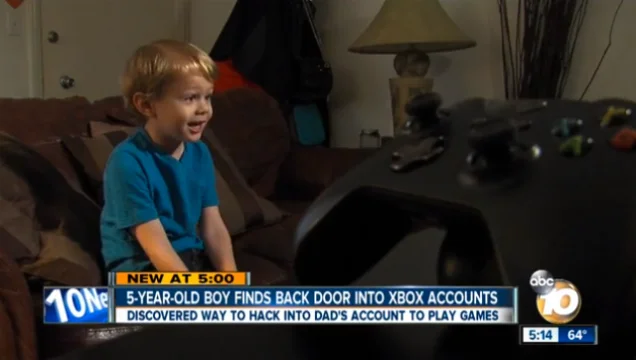 Microsoft наградила ребенка за обнаружение уязвимости в Xbox Live