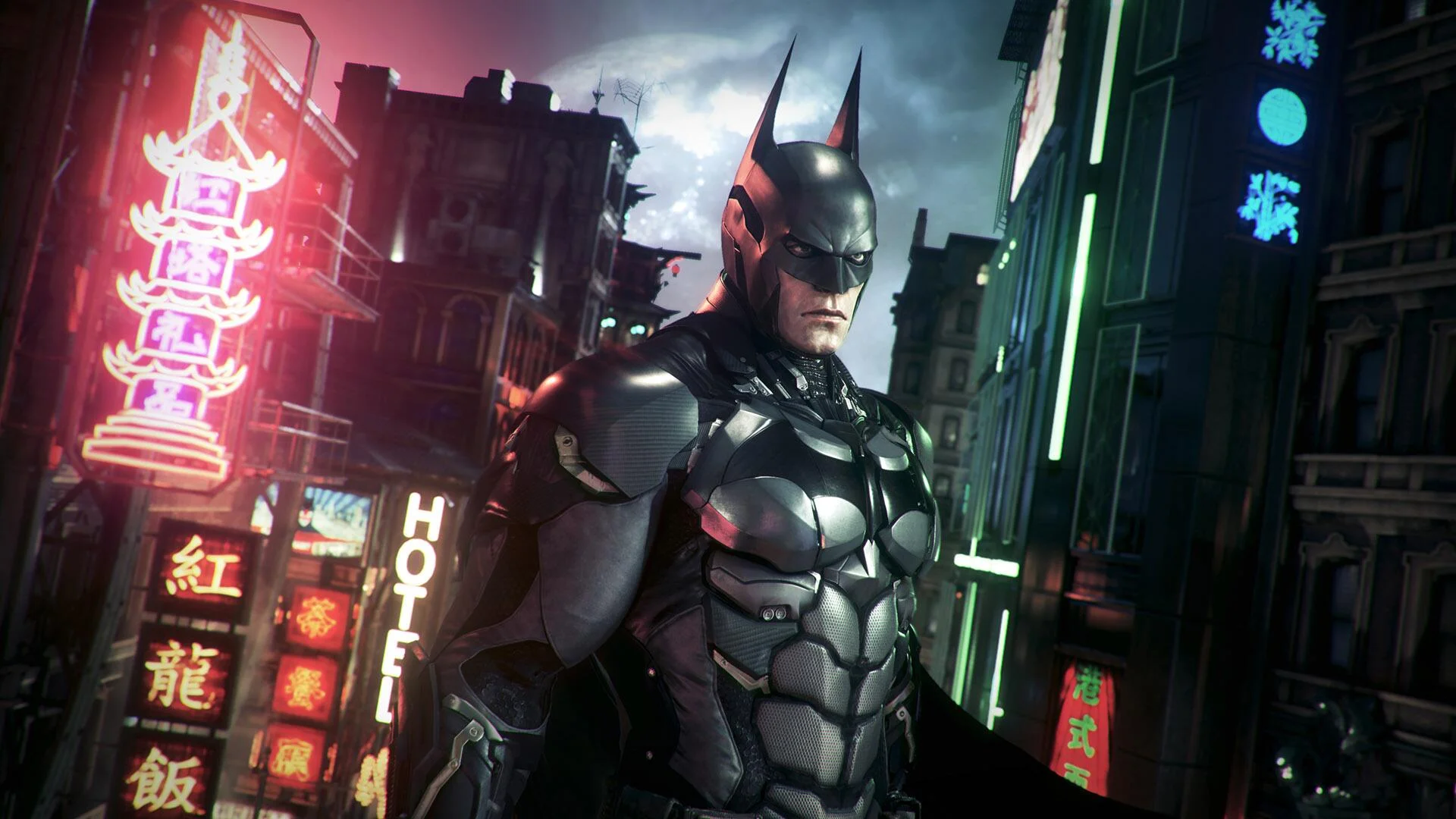 Бэтмен попал в китайский квартал на кадрах из Arkham Knight