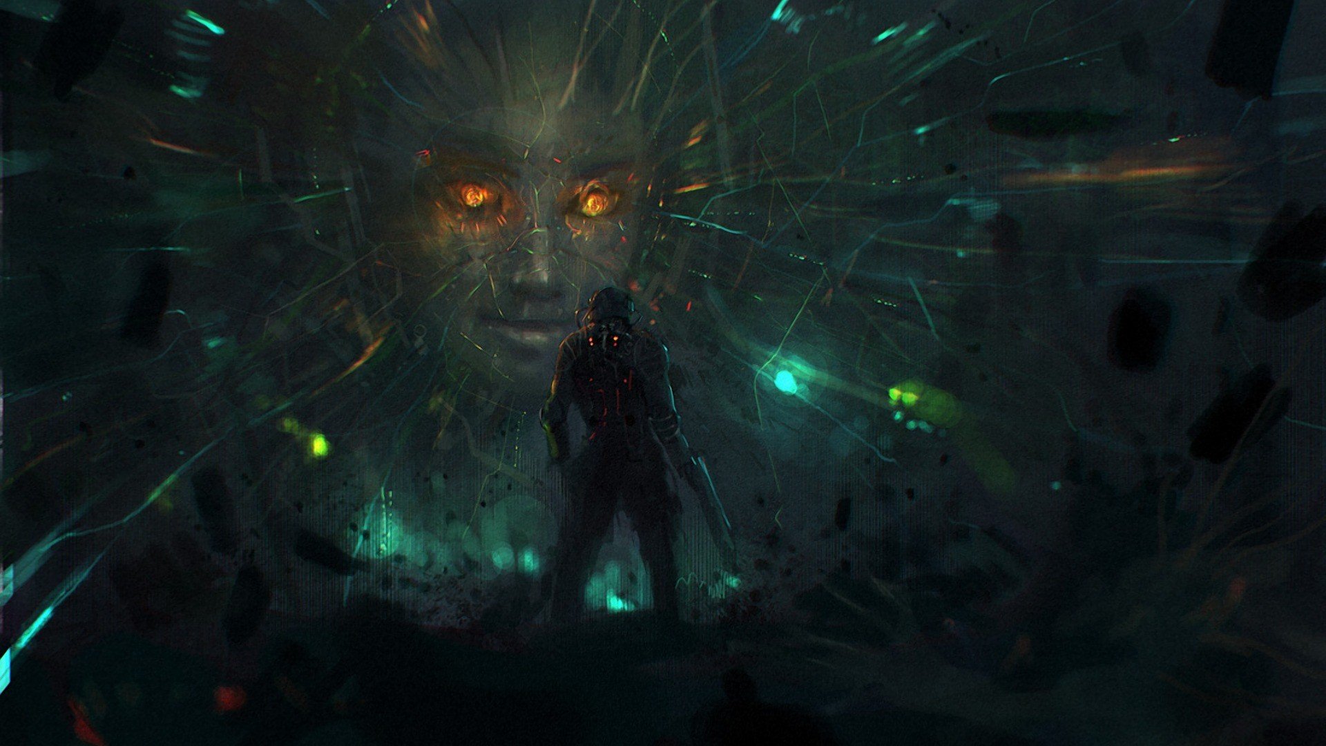 Художник воссоздает одну из лучших сцен System Shock 2 на CryEngine - Изображение 6 Художник воссоздает одну из лучших сцен System Shock 2 на CryEngine - Изображение 6