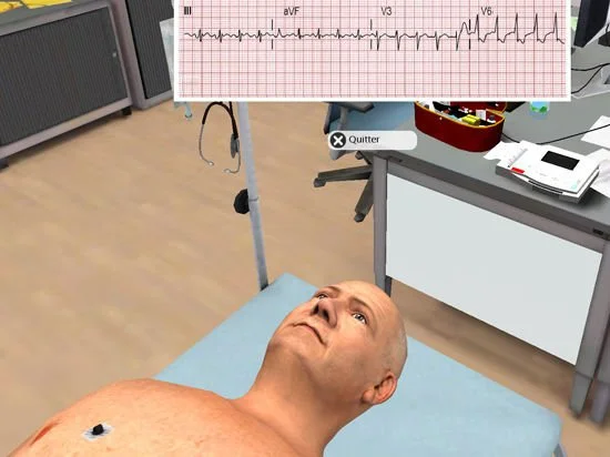 Российских кардиологов обучат на тренажере-видеоигре
 - фото 1