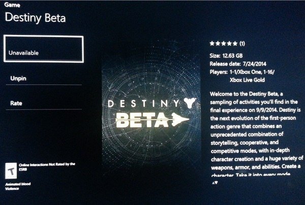 Утечка предстоящего содержания беты Destiny - Изображение 1 Утечка предстоящего содержания беты Destiny - Изображение 1