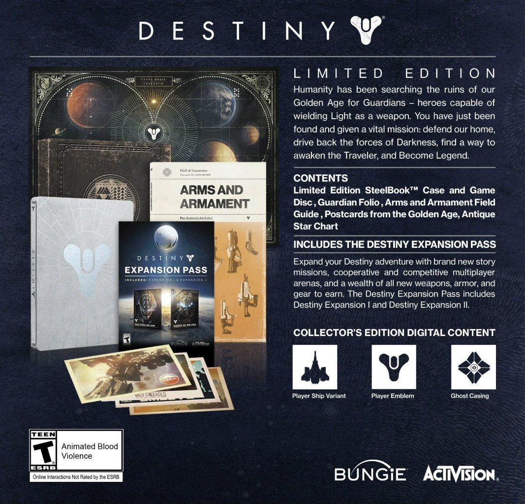 Анонсированы коллекционные издания Destiny для Северной Америки. - Изображение 4 Анонсированы коллекционные издания Destiny для Северной Америки. - Изображение 4