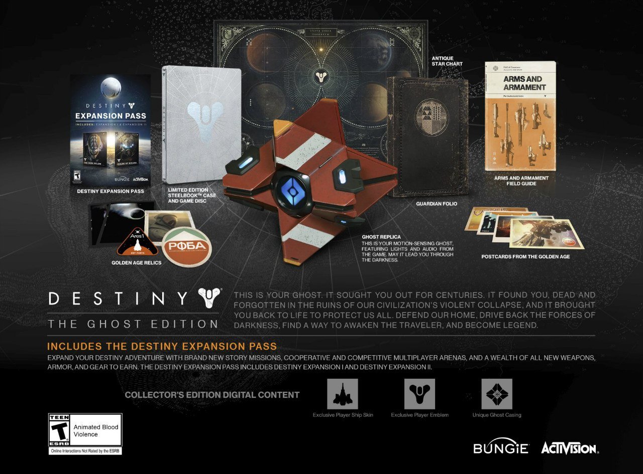 Анонсированы коллекционные издания Destiny для Северной Америки. - Изображение 3 Анонсированы коллекционные издания Destiny для Северной Америки. - Изображение 3