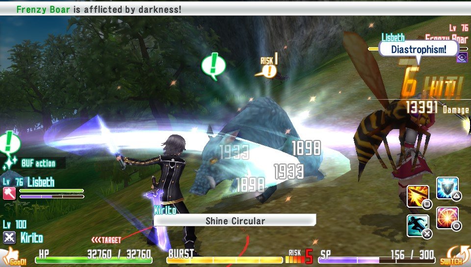SAO: Hollow Fragment после 5 часов игры - Изображение 5 SAO: Hollow Fragment после 5 часов игры - Изображение 5
