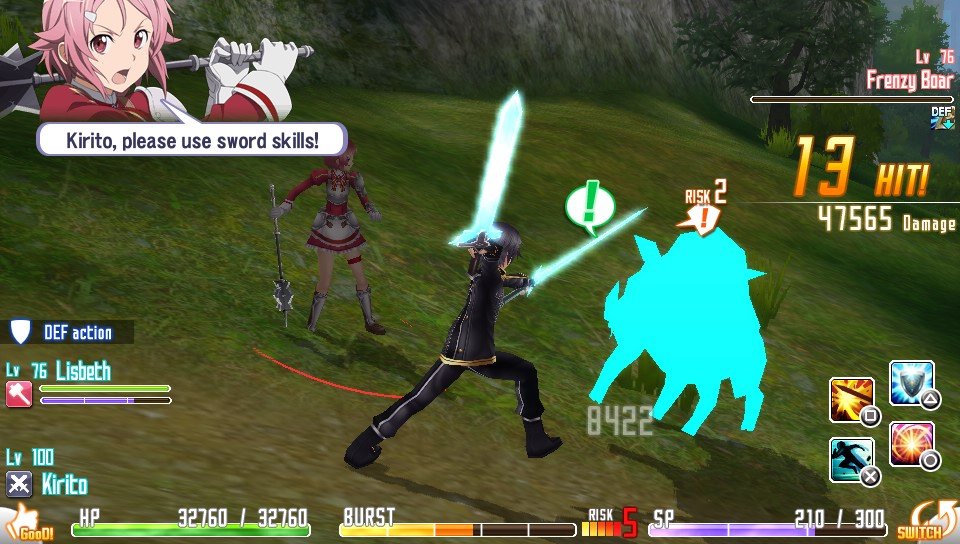 SAO: Hollow Fragment после 5 часов игры - Изображение 6 SAO: Hollow Fragment после 5 часов игры - Изображение 6