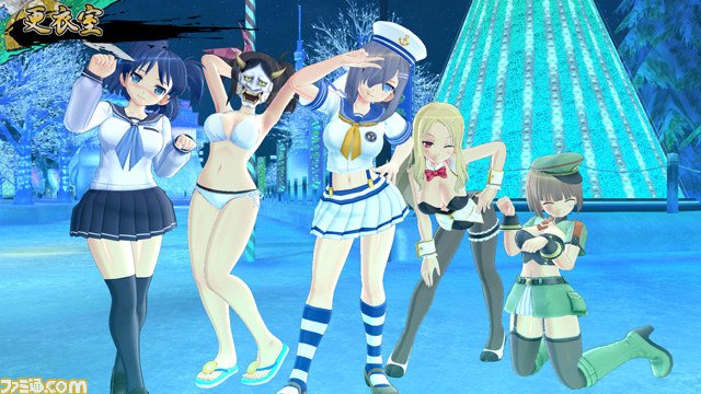 Скриншоты Senran Kagura: Estival Versus - Изображение 1 Скриншоты Senran Kagura: Estival Versus - Изображение 1
