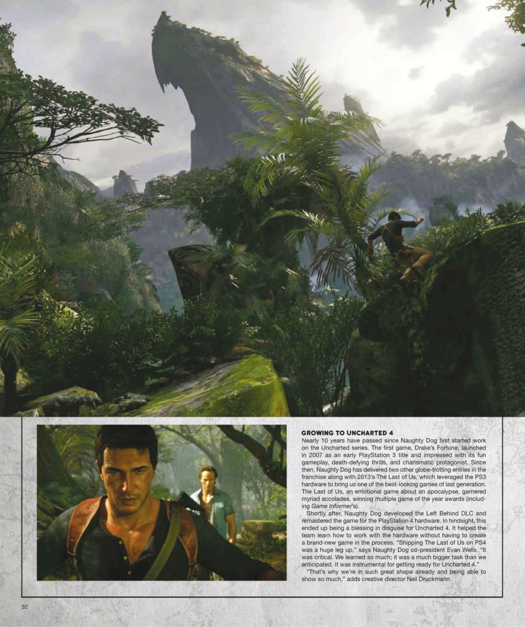 Сканы Uncharted 4: A Thief’s End из свежего номера Game Informer - Изображение 4 Сканы Uncharted 4: A Thief’s End из свежего номера Game Informer - Изображение 4