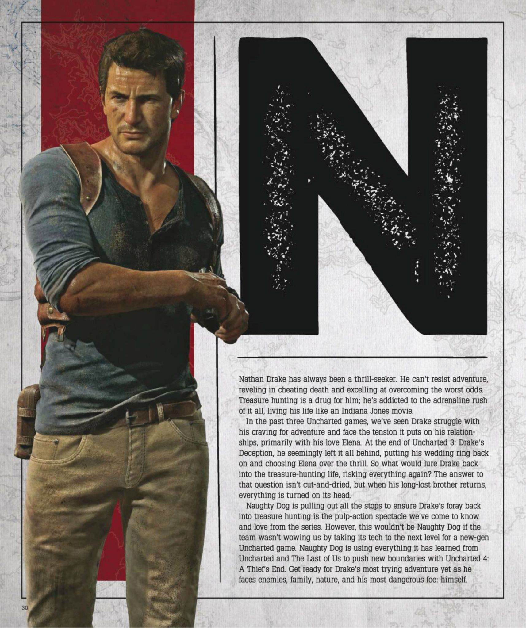Сканы Uncharted 4: A Thief’s End из свежего номера Game Informer - Изображение 2 Сканы Uncharted 4: A Thief’s End из свежего номера Game Informer - Изображение 2