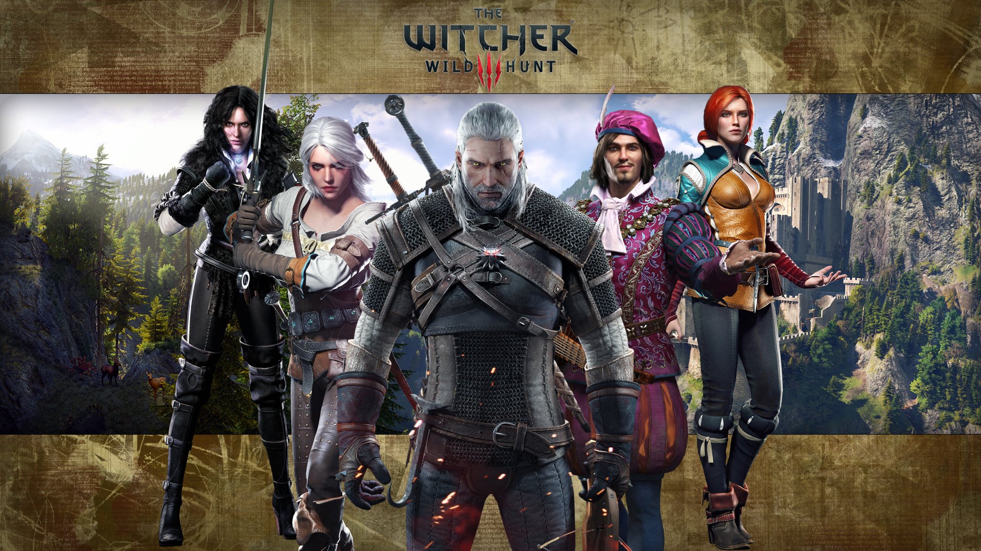 The Witcher.Обои на рабочий стол. Часть 5. Если есть проблемы с разрешением пишите, договоримся. Часть1 .... - Изображение 42 The Witcher.Обои на рабочий стол. Часть 5. Если есть проблемы с разрешением пишите, договоримся. Часть1 .... - Изображение 42