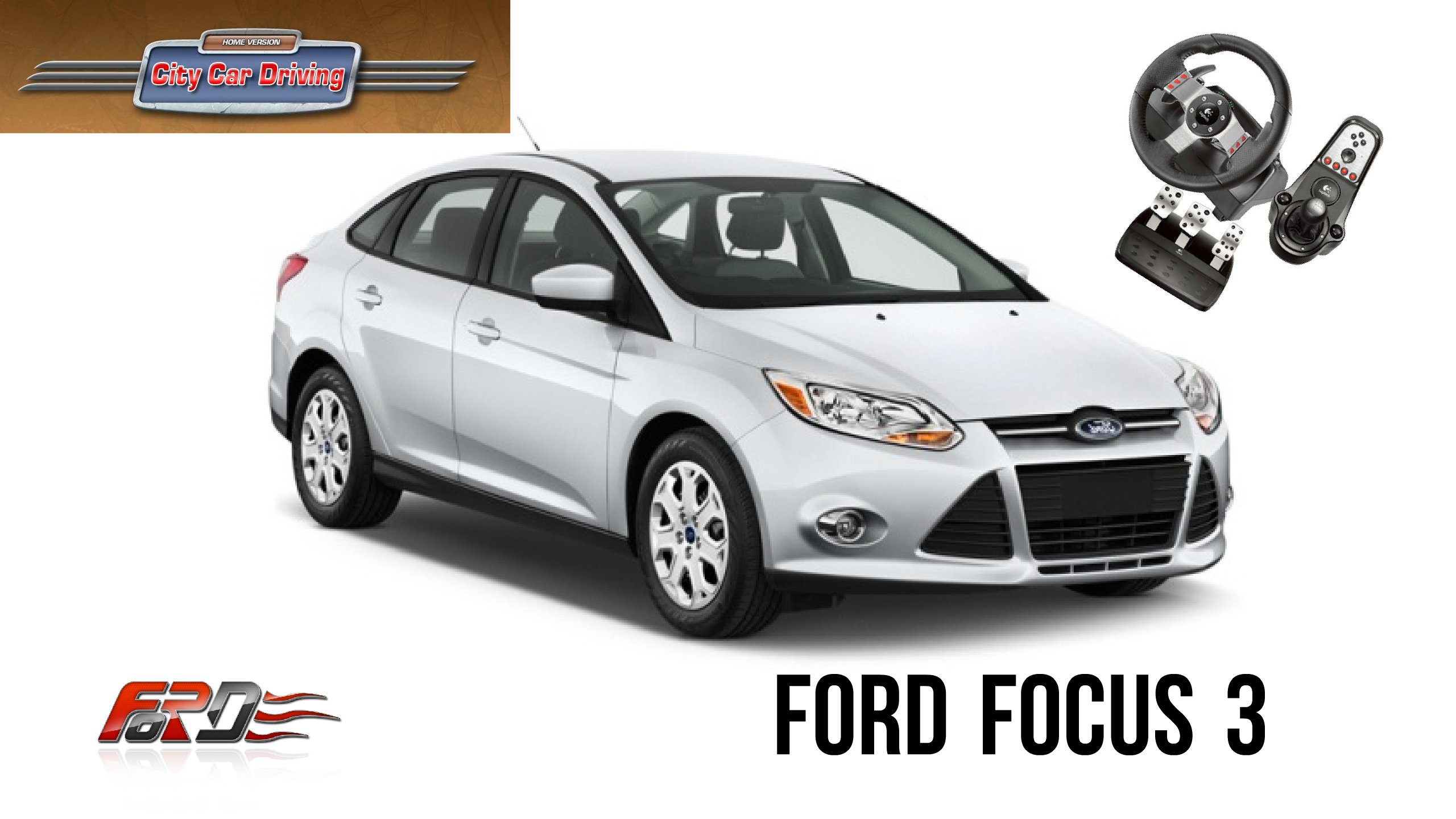 Ford Focus 3 тест-драйв, обзор в дождливую погоду утром City Car Driving - Изображение 1 Ford Focus 3 тест-драйв, обзор в дождливую погоду утром City Car Driving - Изображение 1