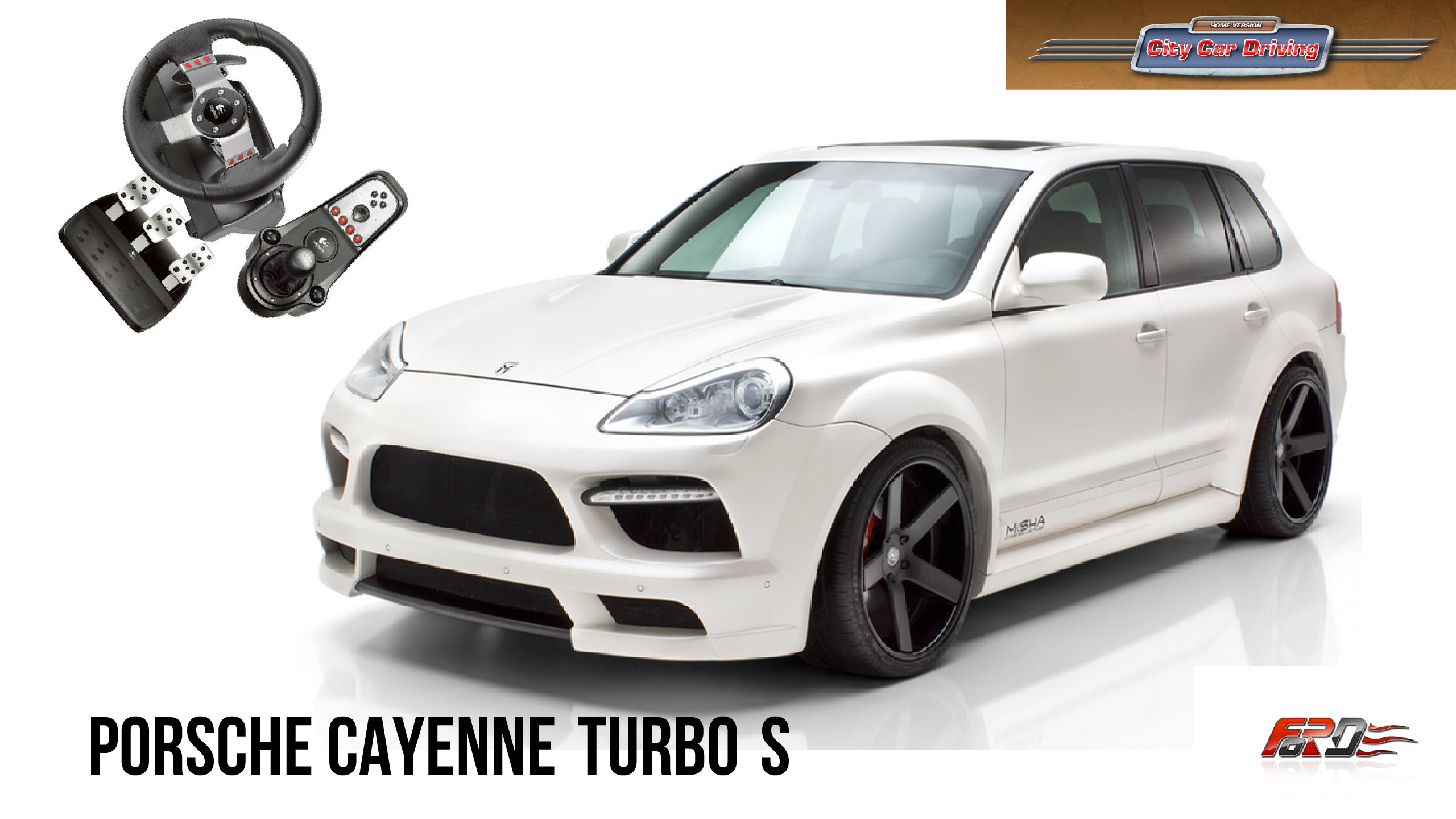 Porsche Cayenne Turbo S - тест-драйв, обзор спортивного кроссовера, зима, City Car Driving . - Изображение 1 Porsche Cayenne Turbo S - тест-драйв, обзор спортивного кроссовера, зима, City Car Driving . - Изображение 1