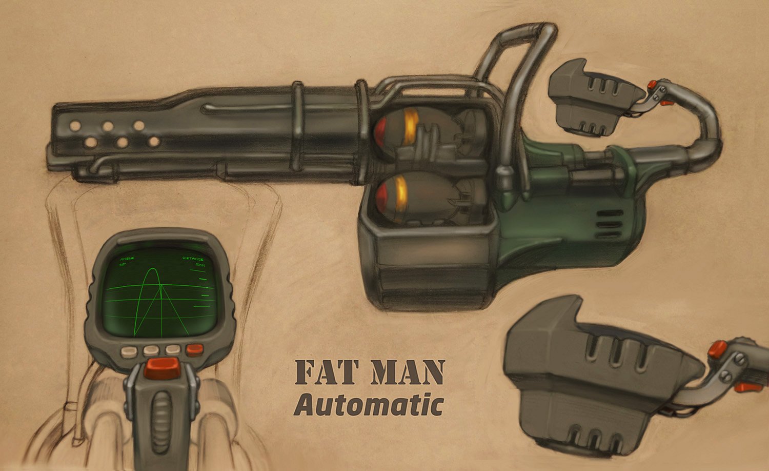 Самые красивые работы на конкурс #falloutWeaponShow - Изображение 14 Самые красивые работы на конкурс #falloutWeaponShow - Изображение 14