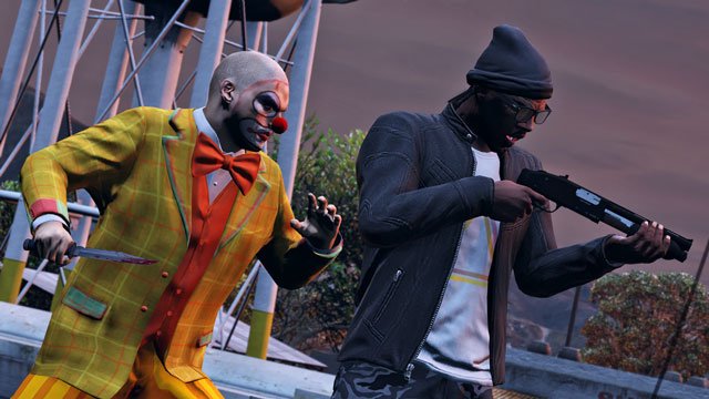 Кровожадные клоуны-зомби в GTA Online - Изображение 1 Кровожадные клоуны-зомби в GTA Online - Изображение 1