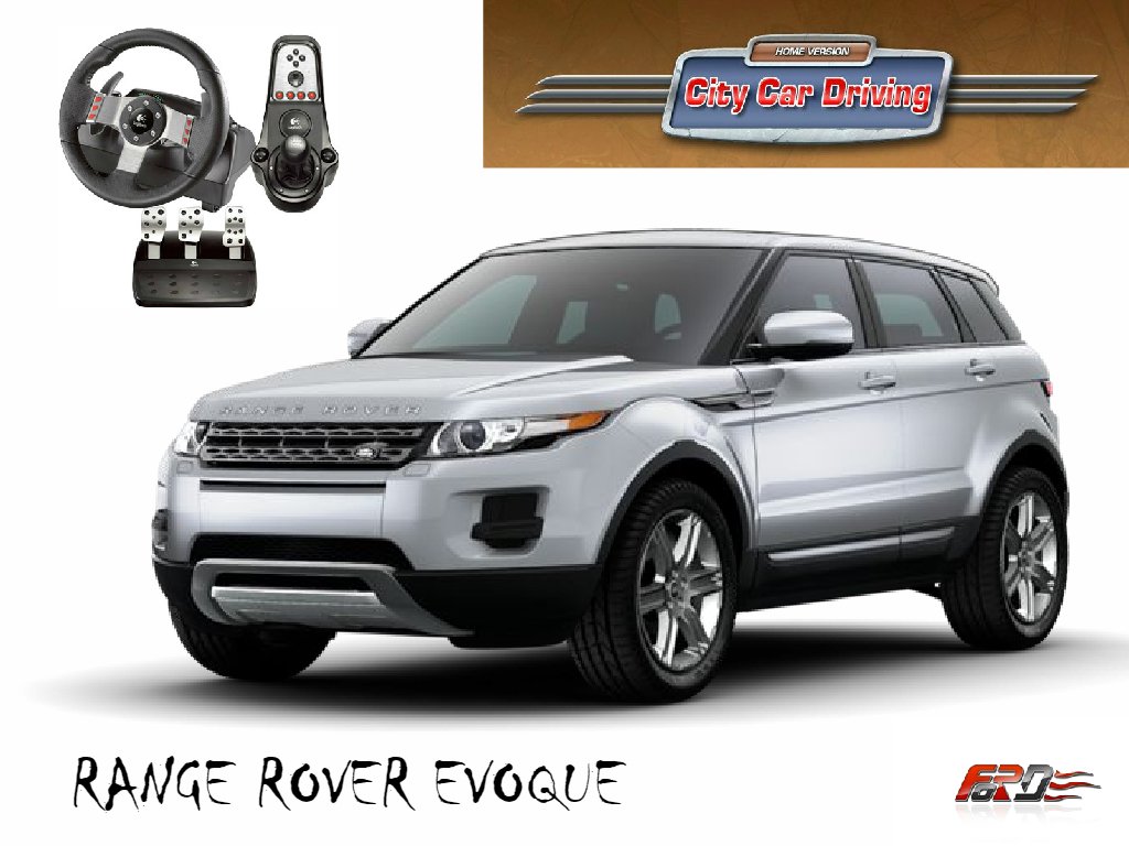 City Car Driving Range Rover Evoque тест-драйв, обзор, замер разгона Racelogic Logitech G27 . - Изображение 1 City Car Driving Range Rover Evoque тест-драйв, обзор, замер разгона Racelogic Logitech G27 . - Изображение 1