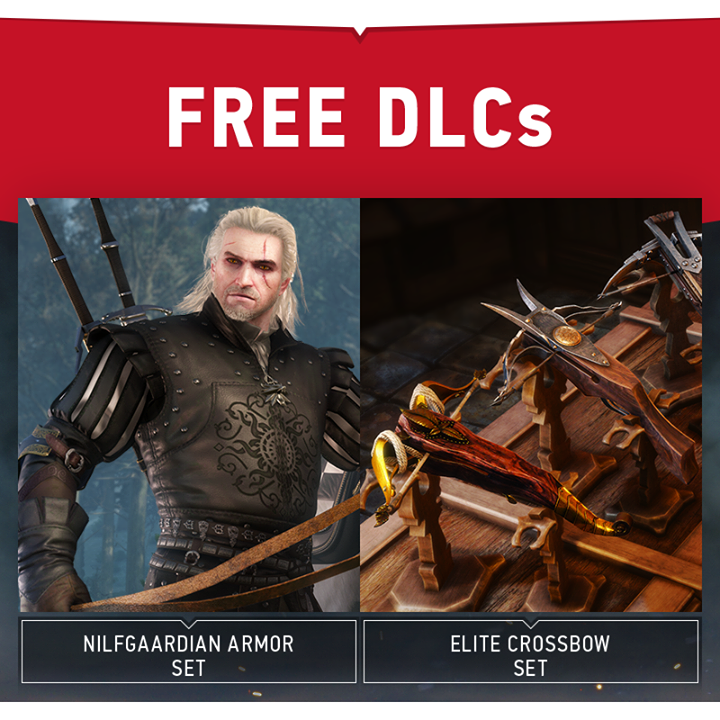 Бесплатные DLC The Witcher 3 на этой неделе: Броня и Арбалеты - Изображение 1 Бесплатные DLC The Witcher 3 на этой неделе: Броня и Арбалеты - Изображение 1