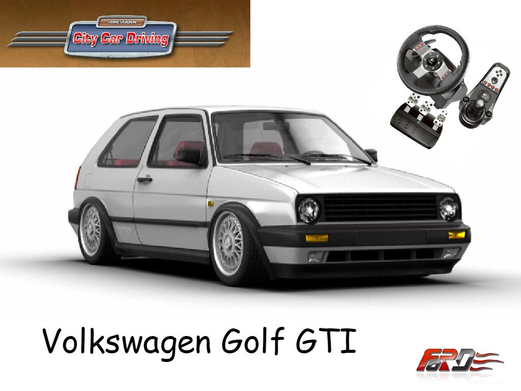 City Car Driving Volkswagen Golf GTI Mk2 тест-драйв, обзор, горячий хэтчбек восьмидесятых - Изображение 1 City Car Driving Volkswagen Golf GTI Mk2 тест-драйв, обзор, горячий хэтчбек восьмидесятых - Изображение 1